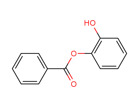 Molecular Structure of 5876-92-6 (o-hydroxyphenyl benzoate)