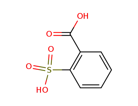 Molecular Structure of 632-25-7 (2-Sulfobenzoic acid)