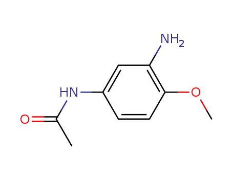 Molecular Structure of 6375-47-9 (3'-Amino-4'-methoxyacetanilide)