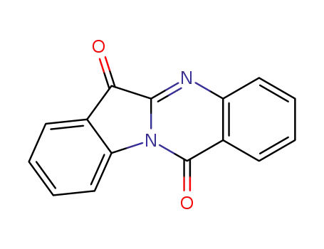 Molecular Structure of 13220-57-0 (TRYPTANTHRIN)
