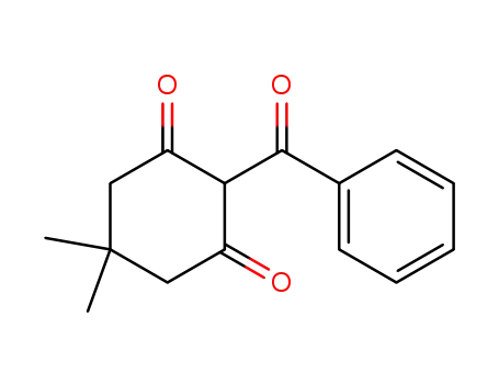 Molecular Structure of 16690-04-3 (2-benzoyl-5,5-dimethylcyclohexane-1,3-dione)