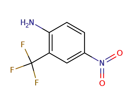 Molecular Structure of 121-01-7 (2-Amino-5-nitrobenzotrifluoride)