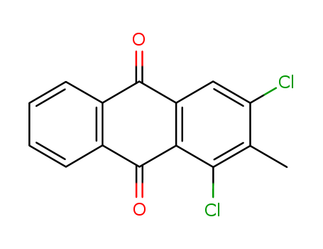 2-Methyl-1,3-dichloro anthraquinone