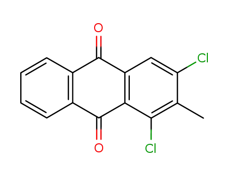 9,10-Anthracenedione,1,3-dichloro-2-methyl- cas  18018-09-2