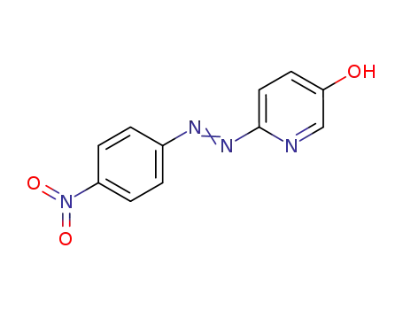 5-Hydroxy-2-(4-nitrophenylazo)pyridine