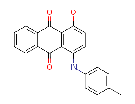 81-48-1,Solvent Violet 13,Ahcoquinone Blue IR Base;Sumikaron Violet 3BL;1-Hydroxy-4-p-toluidino-9,10-anthraquinone;11092 Violet;1-p-Toluidino-4-hydroxyanthraquinone;1-Hydroxy-4-(p-tolylamino)-9,10-anthraquinone;1-Hydroxy-4-(p-toluidino)anthraquinone;Anthraquinone,1-hydroxy-4-p-toluidino- (6CI,7CI,8CI);Alizarin violet 3B;Alizarine Irisol R Base;Alizurol Purple;Alizurol Purple SS;Disperse Blue 72;Diaresin Blue G;C Violet No. 2;D&;D&;D and C Violet No. 2;C.I. DisperseBlue 72;C.I. Solvent Violet 13;Dispersol Violet B-G;Irisolbase;Japan Violet No. 201;Kayaset Blue A2R;Lurafix Blue 590;NSC 2856;Oil Violet IRS;Oplas Violet 730;Orient Oil Violet730;Resiren Blue TR;ResolinBlue RRL;Sandoplast Violet RSB;Solvent Blue 90;SolventViolet 13;Macrolex Violet B;Sumikaron Violet B;Thermoplast Blue 684;Violet 2;Violet No. 201;