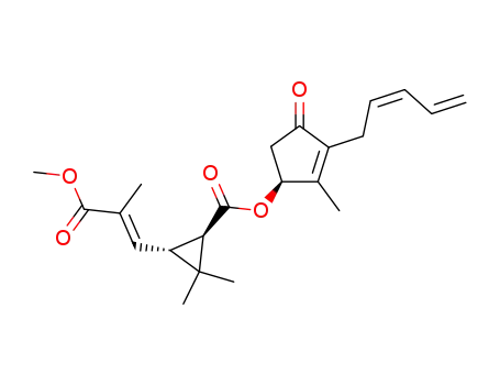 [2-Methyl-4-oxo-3-[(2Z)-penta-2,4-dienyl]cyclopent-2-en-1-yl] (1R,3R)-3-[(E)-3-methoxy-2-methyl-3-oxoprop-1-enyl]-2,2-dimethylcyclopropane-1-carboxylate