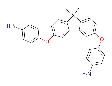 Molecular Structure of 13080-86-9 (4,4'-(4,4'-Isopropylidenediphenyl-1,1'-diyldioxy)dianiline)