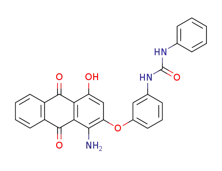 1-[3-(1-Amino-4-hydroxy-9,10-dioxo-9,10-dihydro-anthracen-2-yloxy)-phenyl]-3-phenyl-urea