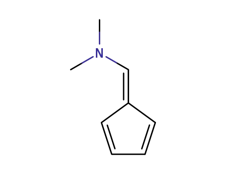 Molecular Structure of 696-68-4 (5-(DIMETHYLAMINOMETHYLENE)-1,3-CYCLOPENTADIENE)
