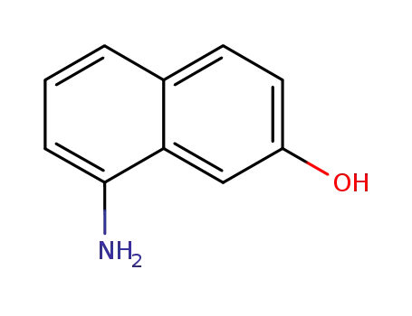 Molecular Structure of 118-46-7 (1-Amino-7-naphthol)