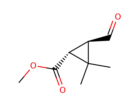 methyl (1R,3R)-3-formyl-2,2-dimethylcyclopropanecarboxylate