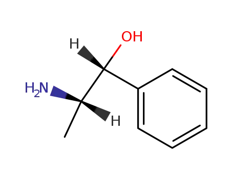 Molecular Structure of 492-41-1 (L-(-)-Ephedrine)