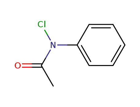 Molecular Structure of 579-11-3 (N-CHLOROACETANILIDE)