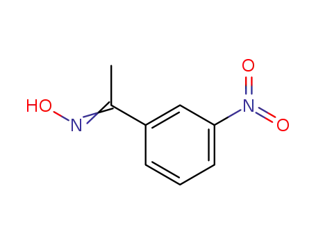 Molecular Structure of 7471-32-1 ((1E)-N-hydroxy-1-(3-nitrophenyl)ethanimine)