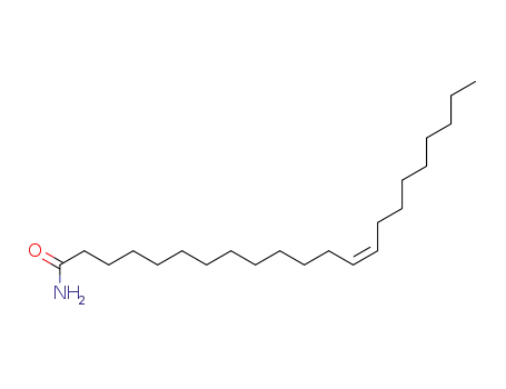 Molecular Structure of 112-84-5 (cis-13-Docosenoamide)