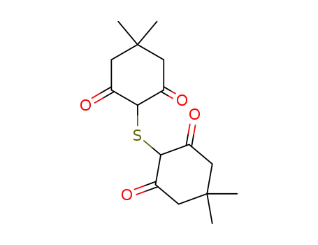 Molecular Structure of 3359-52-2 (1,3-Cyclohexanedione, 2,2'-thiobis[5,5-dimethyl-)