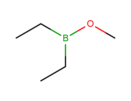 7397-46-8,Methoxydiethylborane,Borinic acid, diethyl-, methyl ester;diethyl-methoxy-borane;Diethylboron methoxide;Methoxydiethylborane (DEMB);