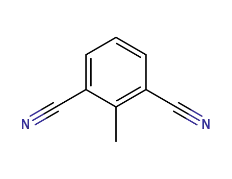 Molecular Structure of 2317-22-8 (2,6-DICYANOTOLUENE)