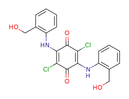 2,5-dichloro-3,6-bis(2-(hydroxymethyl)phenylamino)cyclohexa-2,5-diene-1,4-dione