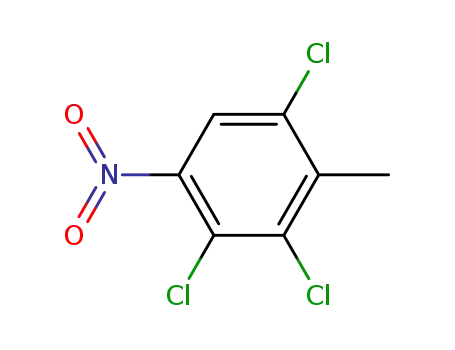 Molecular Structure of 22548-85-2 (4-Nitro-2,3,6-trichlorotoluene)