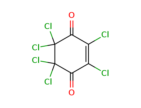 2-Cyclohexene-1,4-dione,2,3,5,5,6,6-hexachloro- cas  14504-09-7