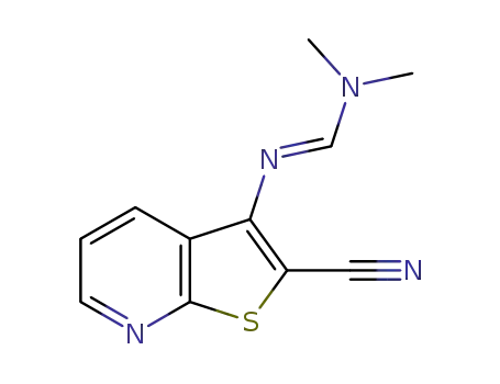 (E)-N'-(2-cyanothieno[2,3-b]pyridin-3-yl)-N,N-dimethylformimidamide