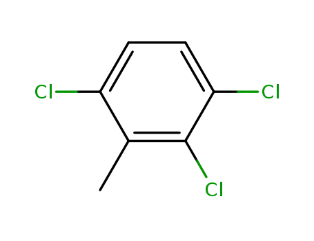 Molecular Structure of 2077-46-5 (2,3,6-Trichlorotoluene)