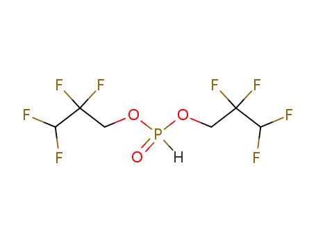 Molecular Structure of 65611-25-8 (Phosphonic acid, bis(2,2,3,3-tetrafluoropropyl) ester)