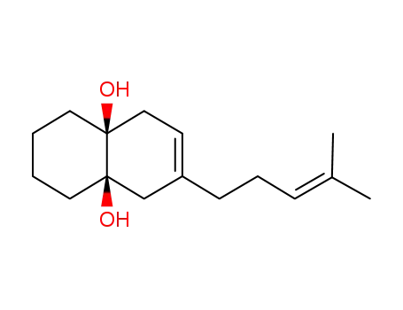 (4aRS,8aSR)-6-(4-methylpent-3-en-1-yl)-1,2,3,4,4a,5,8,8a-octahydronaphthalene-4a,8a-diol