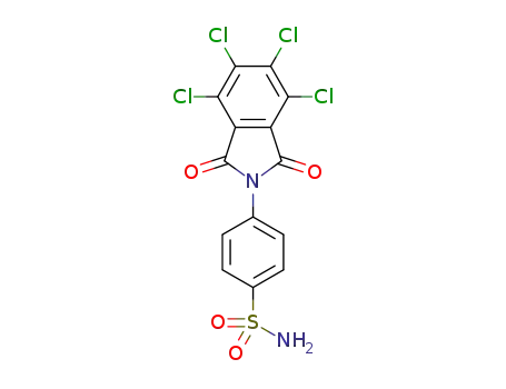 4-(4,5,6,7-tetrachloro-1,3-dioxoisoindolin-2-yl)benzenesulfonamide