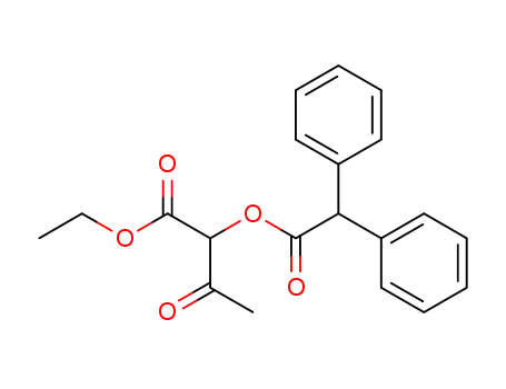 ethyl 2-(2,2-diphenylacetoxy)-3-oxobutanoate