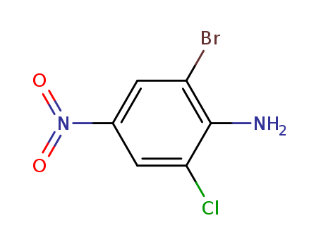 2-bromo-6-chloro-4-nitroaniline CAS NO.99-29-6