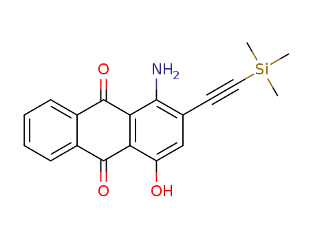 1-amino-4-hydroxy-2-[(trimethylsilyl)ethynyl]-9,10-anthraquinone