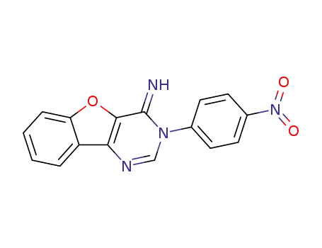 3-(4-nitrophenyl)benzofuro[3,2-d]pyrimidin-4(3H)-imine