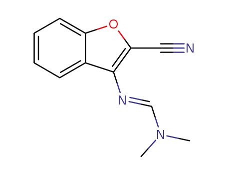 (E)-N'-(2-cyanobenzo[b]furan-3-yl)-N,N-dimethylformimidamide