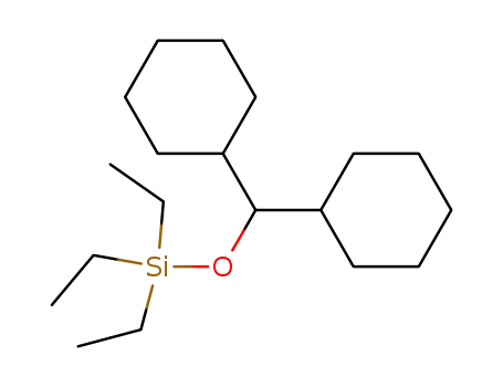 (dicyclohexylmethoxy)(triethyl)silane