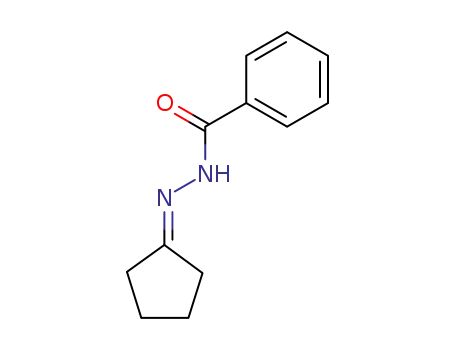 Molecular Structure of 24214-78-6 (Benzoic acid,2-cyclopentylidenehydrazide)