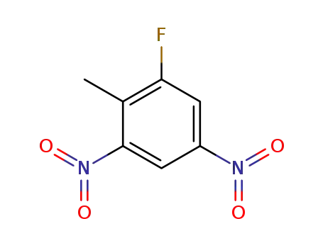 Molecular Structure of 85233-16-5 (2,4-dinitro-6-fluorotoluene)