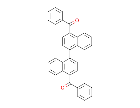 Molecular Structure of 6404-64-4 (4,4'-dibenzoyl-1,1'-binaphtyl)