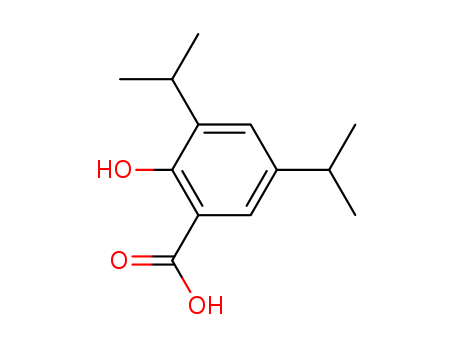 2-hydroxy-3,5-di(propan-2-yl)benzoic acid cas no. 2215-21-6 98%