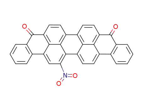 Molecular Structure of 128-60-9 (16-nitroviolanthrene-5,10-dione)