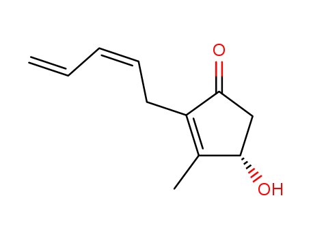 2-CYCLOPENTEN-1-ONE,4-HYDROXY-3-METHYL-2-(2,4-PENTADIENYL)-,(Z)-(+)-