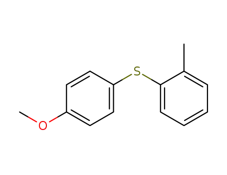 1-[(4-methoxyphenyl)thio]-2-methylbenzene