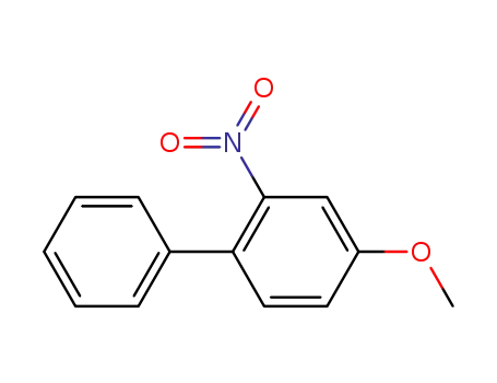 Molecular Structure of 16098-16-1 (4-METHOXY-2-NITRO-BIPHENYL)