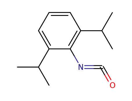 Molecular Structure of 28178-42-9 (2,6-Diisopropylphenyl isocyanate)