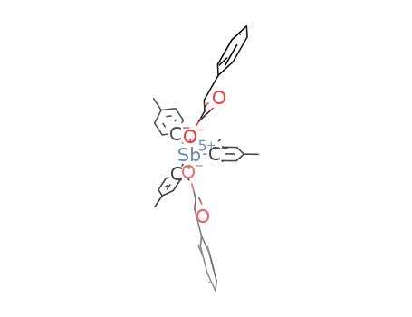 bis-(2-phenylacetato)tris-(p-tolyl)antimony(V)