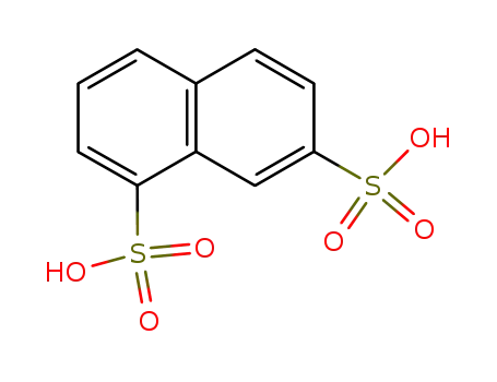 Molecular Structure of 5724-16-3 (NAPHTHALENE-1,7-DISULFONIC ACID)