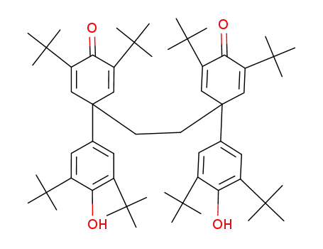 4,4'-Ethylen-bis-(2,6-di-tert.-butyl-4-(3,5-di-tert.-butyl-4-hydroxy-phenyl)-cyclohexa-2,5-dienon)