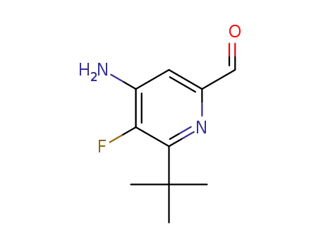4-amino-6-(tert-butyl)-5-fluoropicolinaldehyde